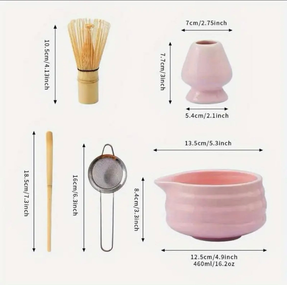 Matcha Bowl Set (5 pcs)