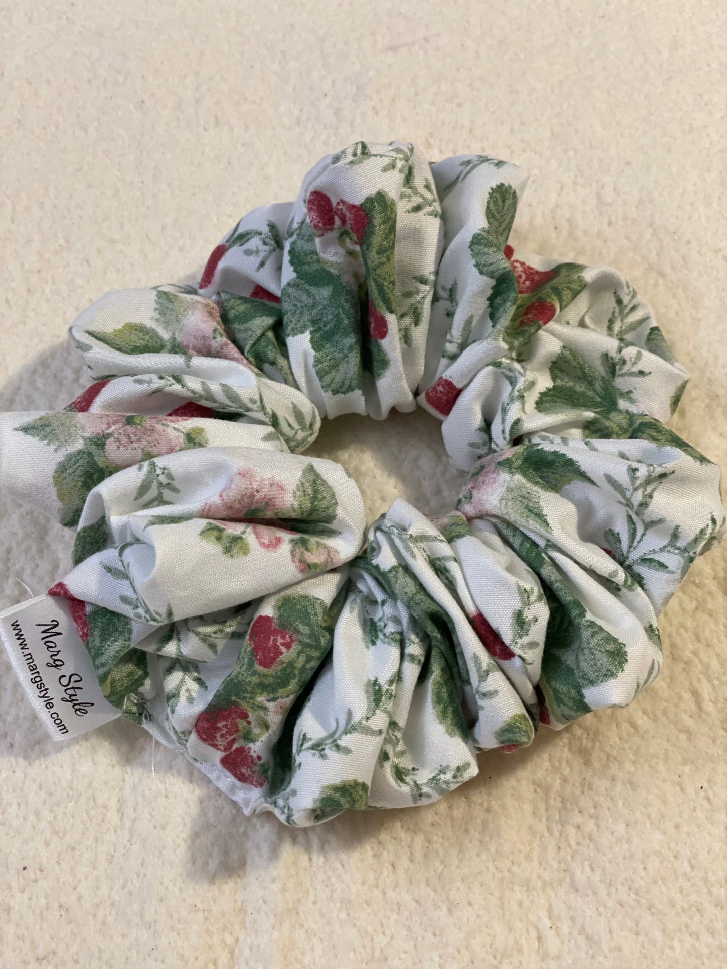 “Strawberry Mist” Jumbo Scrunchie