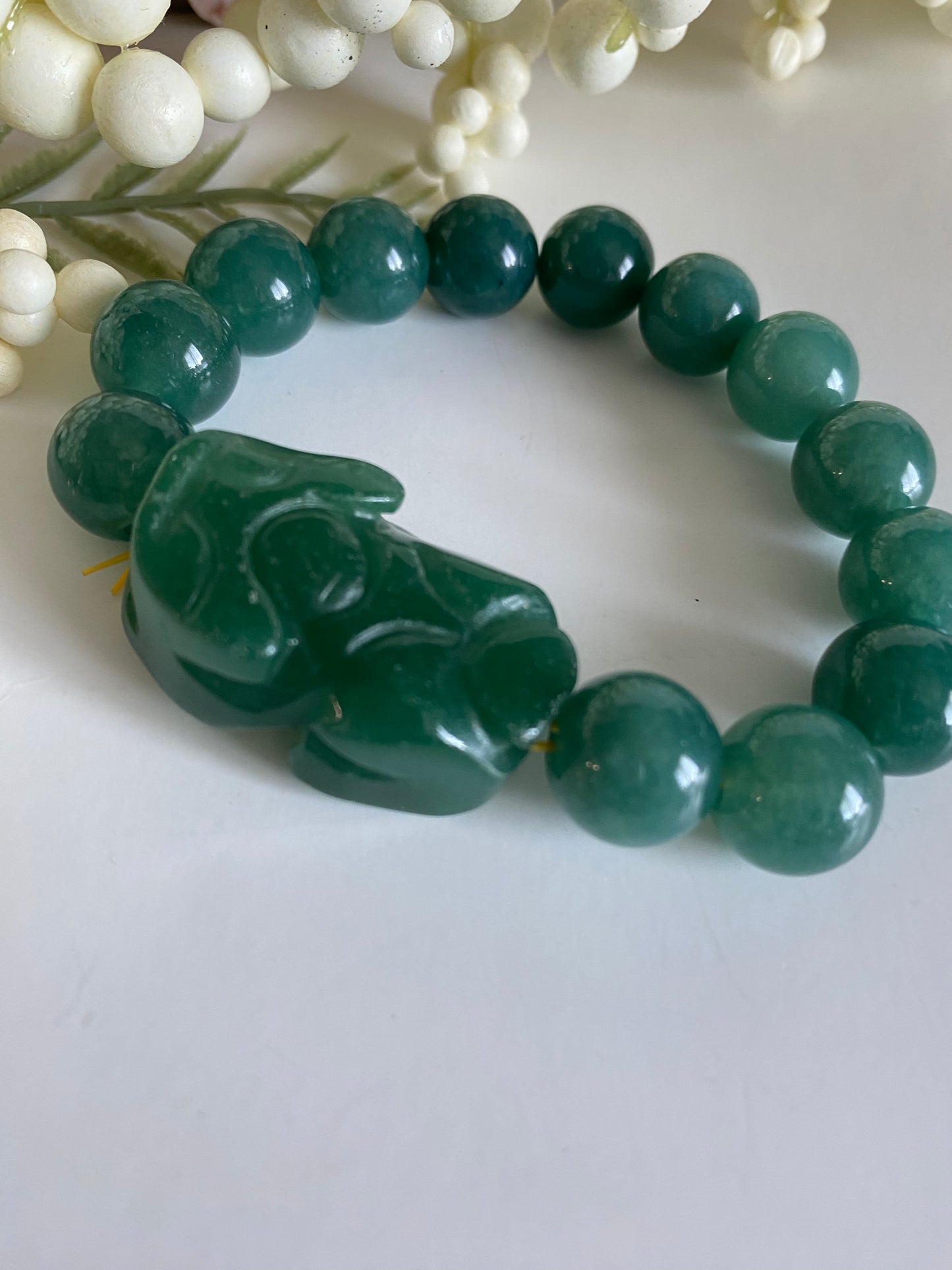 Dragon Jade beads bracelet