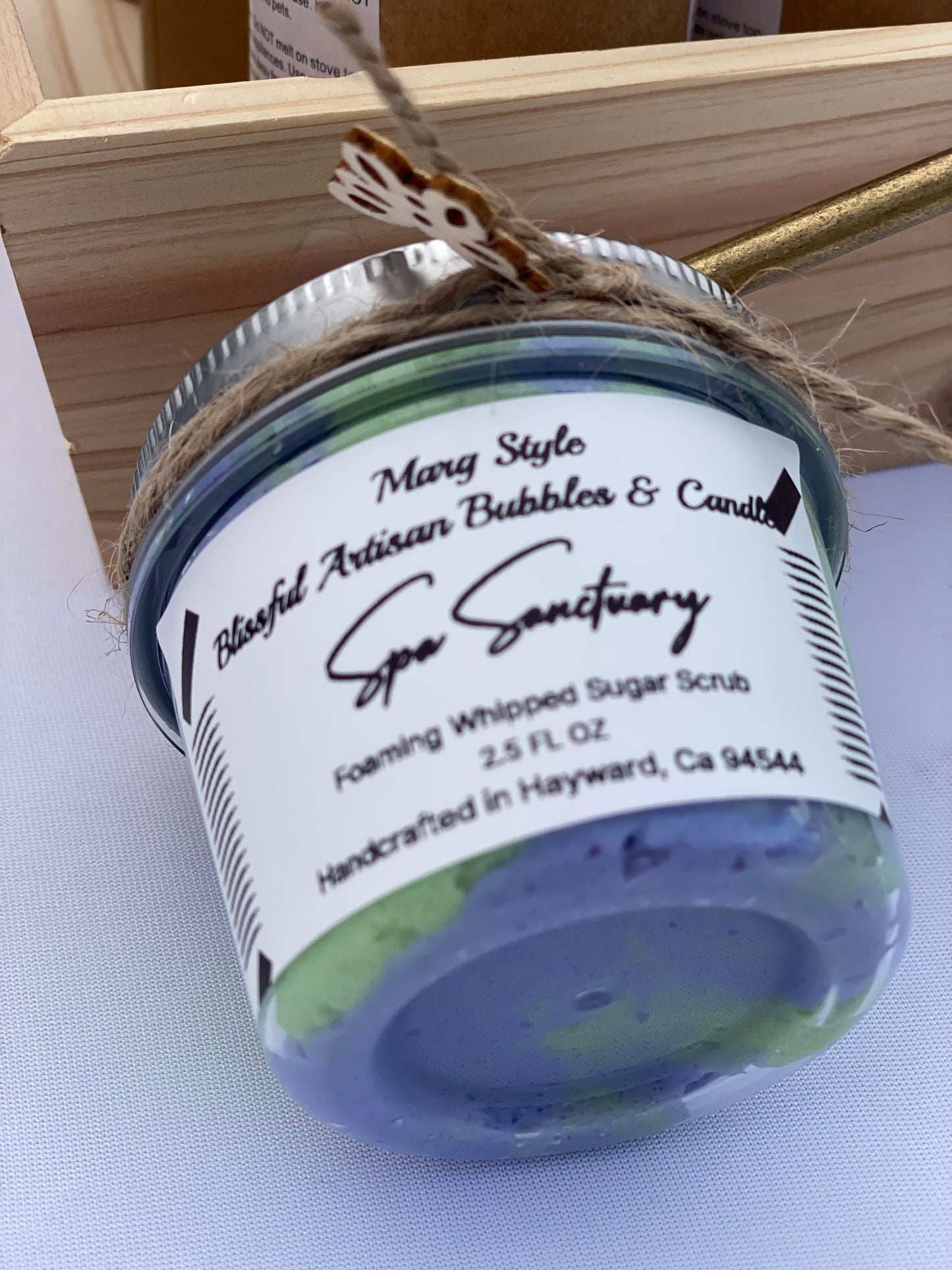 Foaming whipped Sugar Scrub 2.5oz