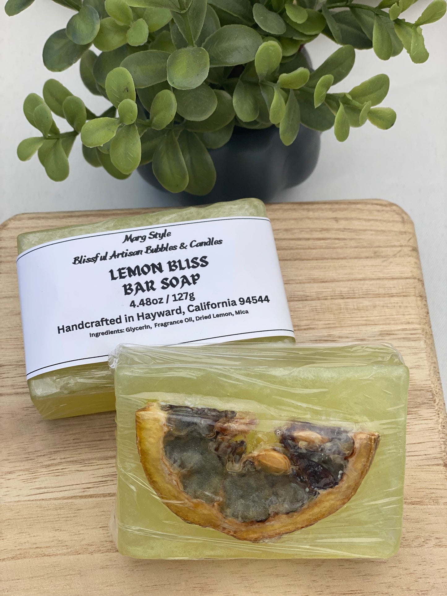 Glycerin Bar Soap Lemon Bliss