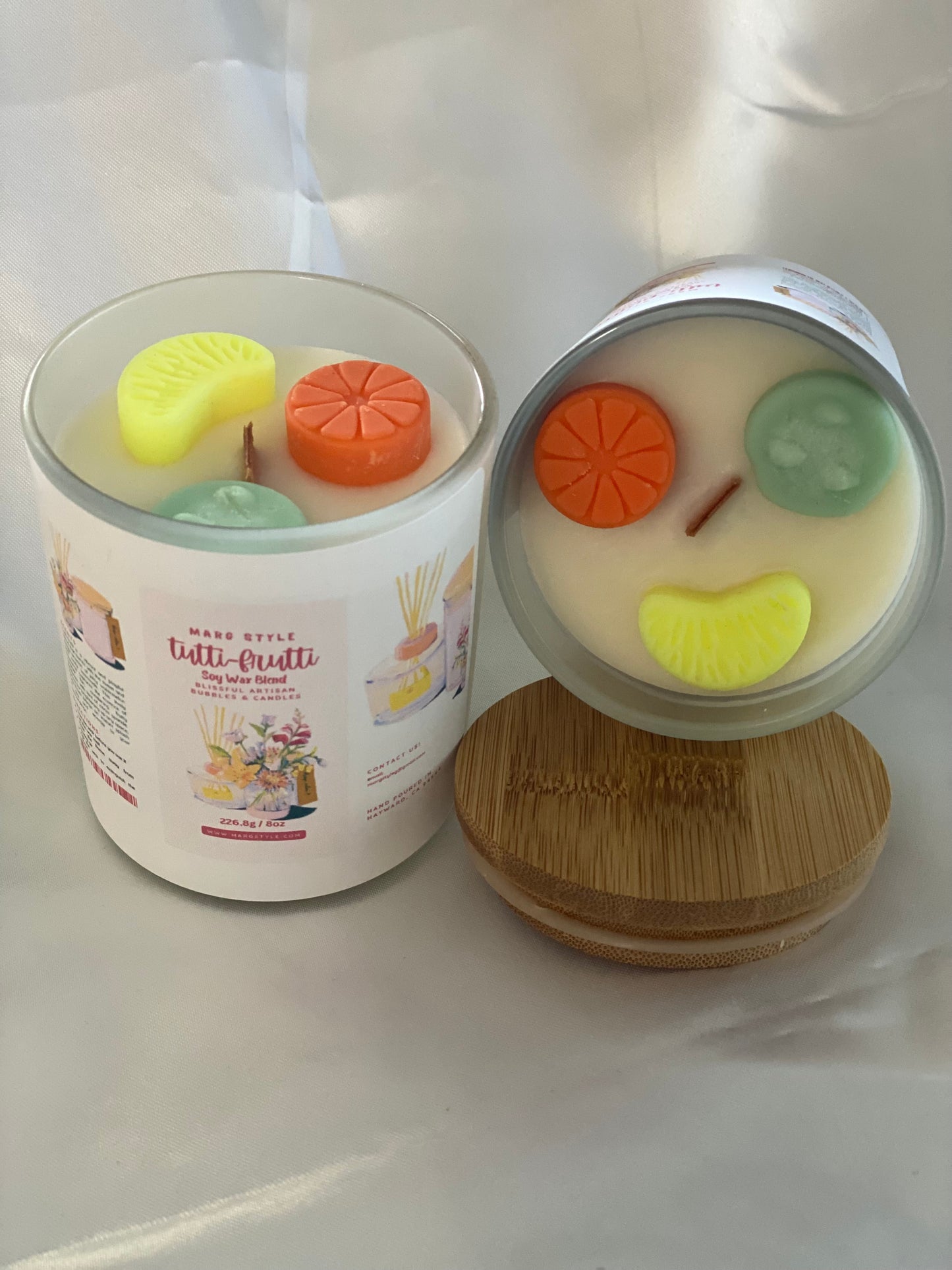 Tutti Frutti Soy Wax Blend Candle 8oz