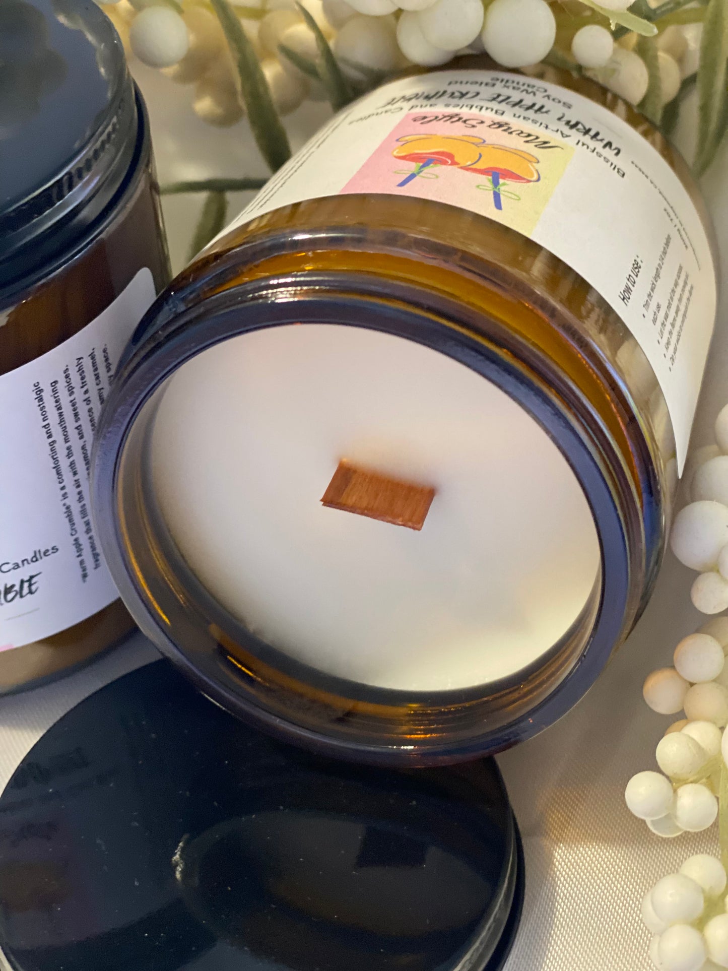 Warm Apple Crumble Soy Wax Blend Candle