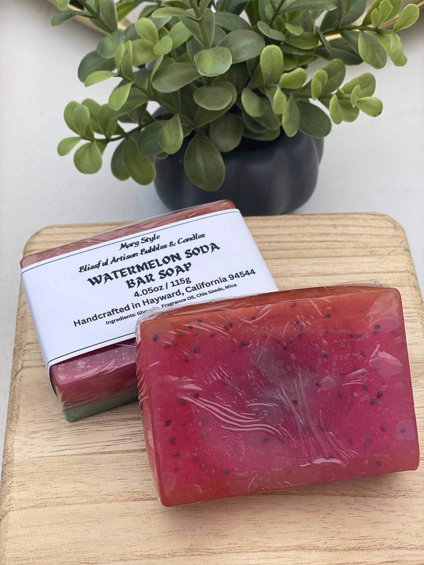 Glycerin Bar Soap Watermelon Soda