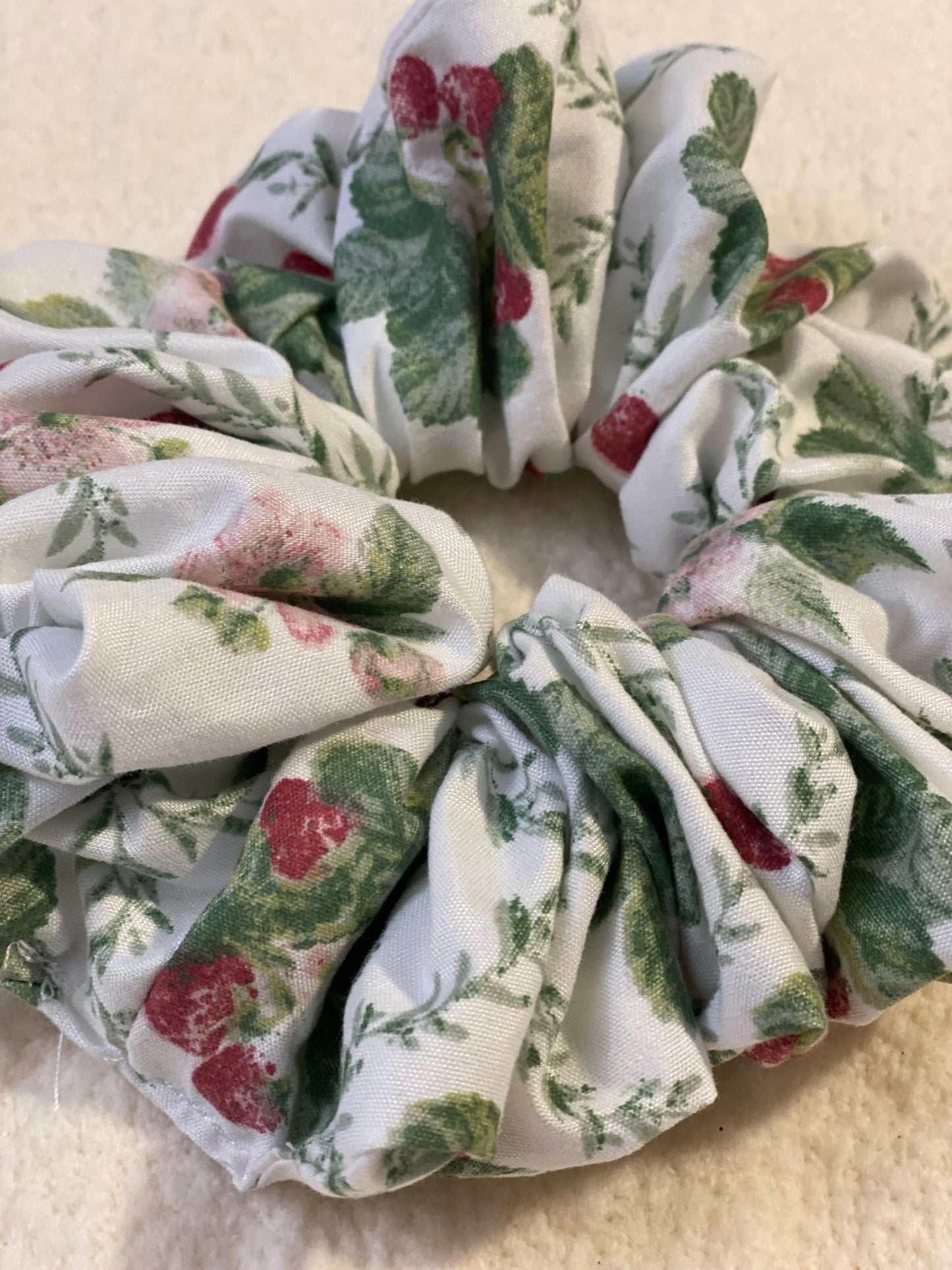 “Strawberry Mist” Jumbo Scrunchie