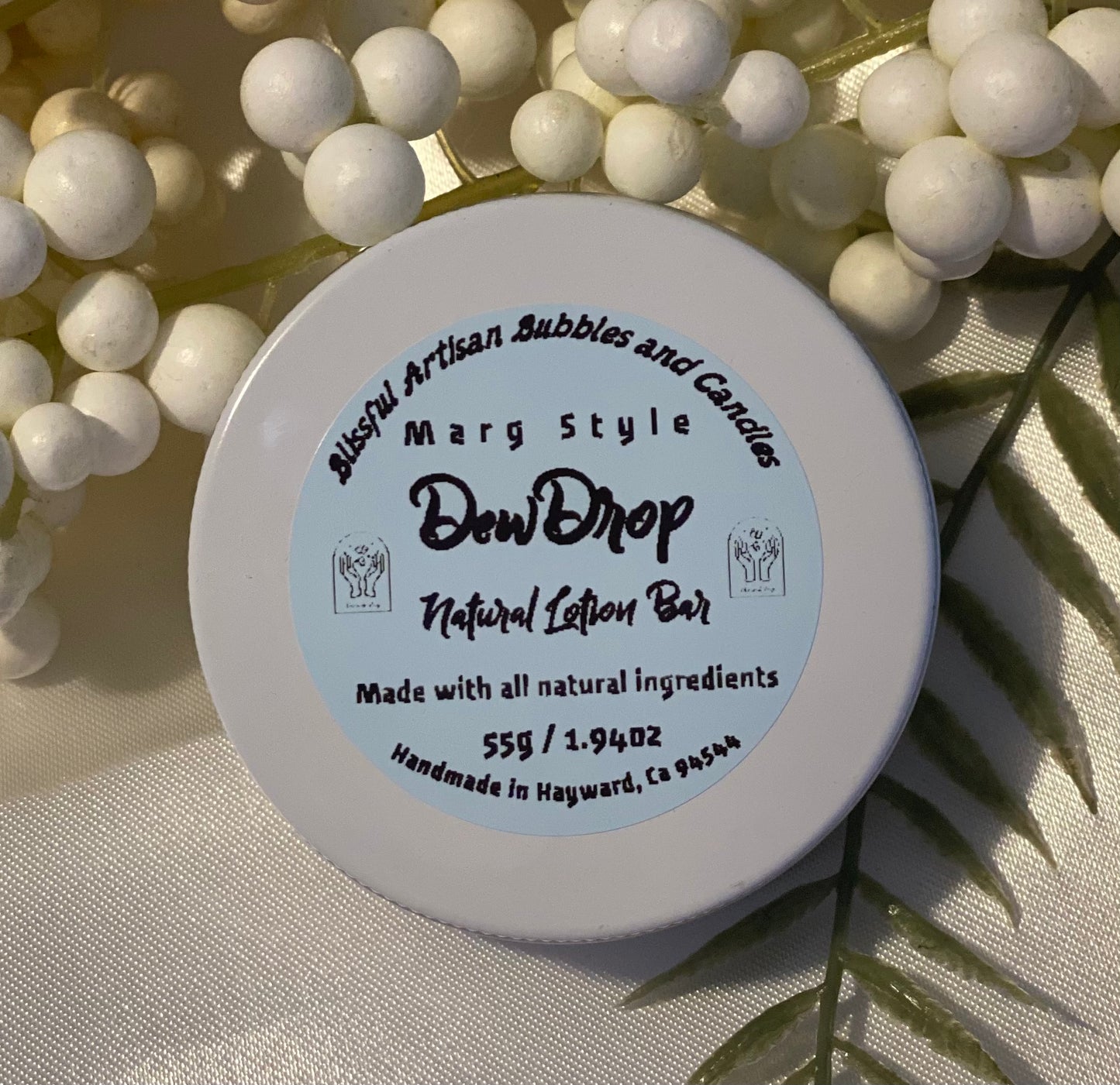 DewDrop Natural Lotion Bar