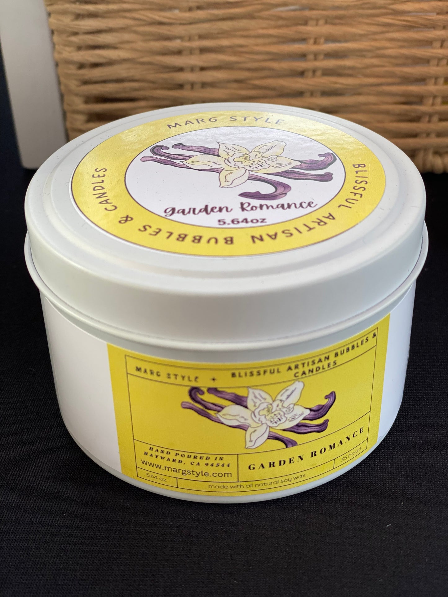 Garden Romance Natural Soy Candle