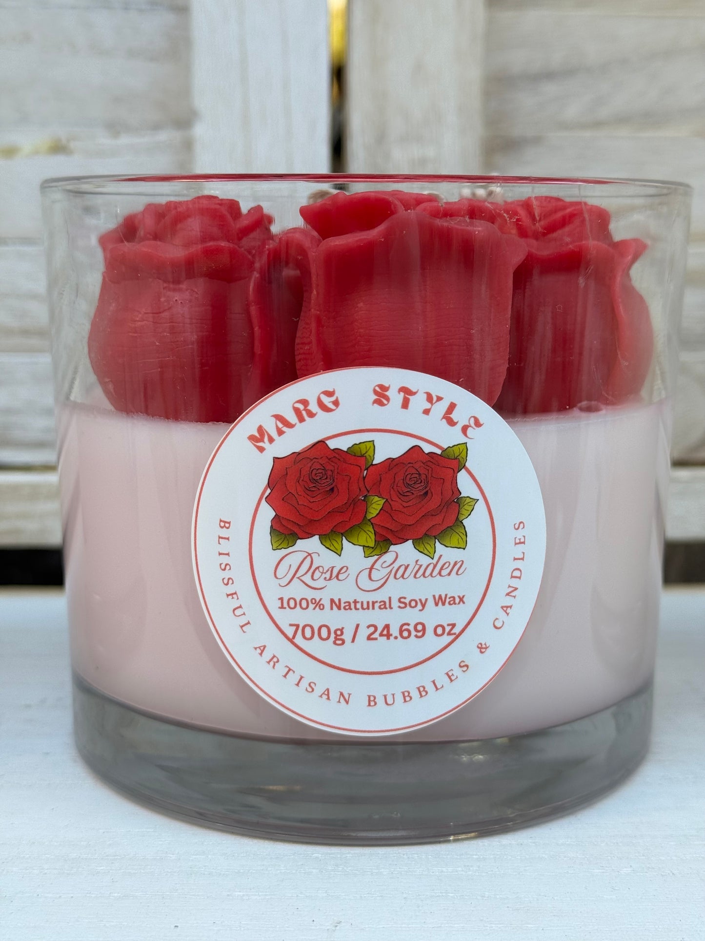 “Rose Garden” 100% Soy Wax 700g