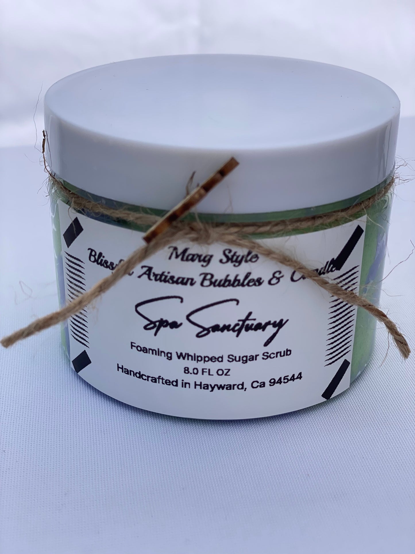 Foaming Whipped Sugar Scrub 8 oz