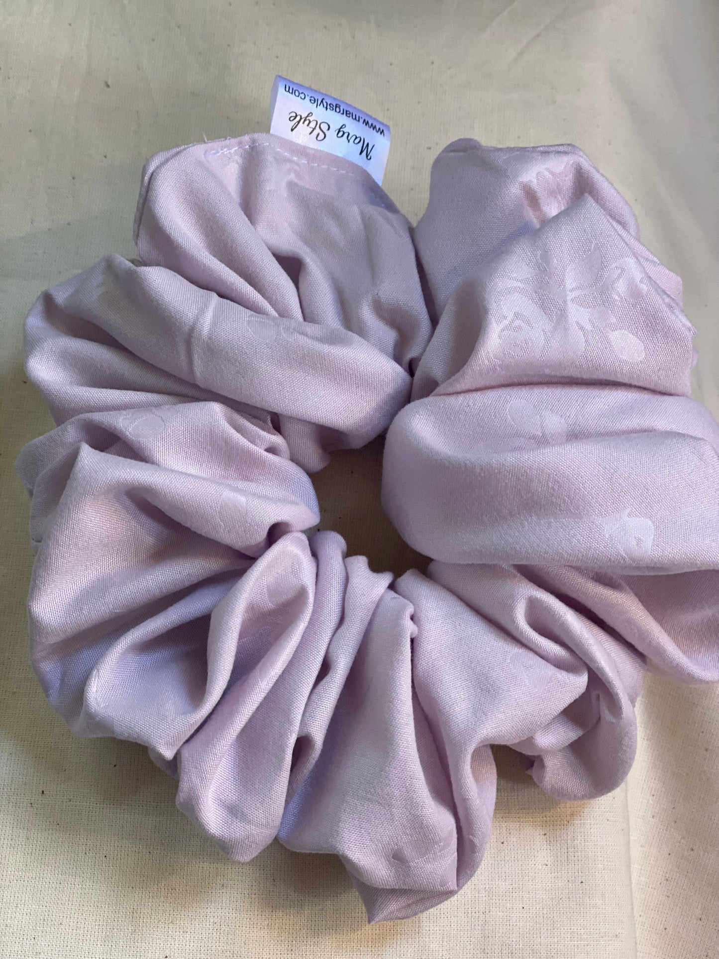 “Soft Lilac” Jumbo Scrunchie