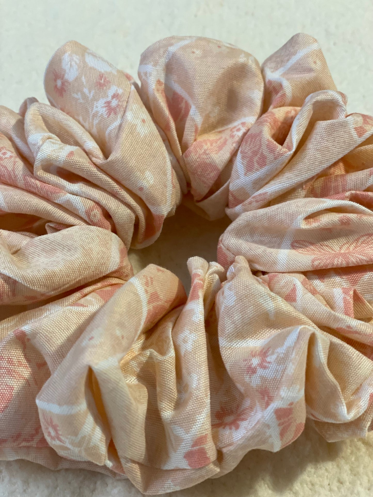 “Pretty in Peach” Jumbo Scrunchie