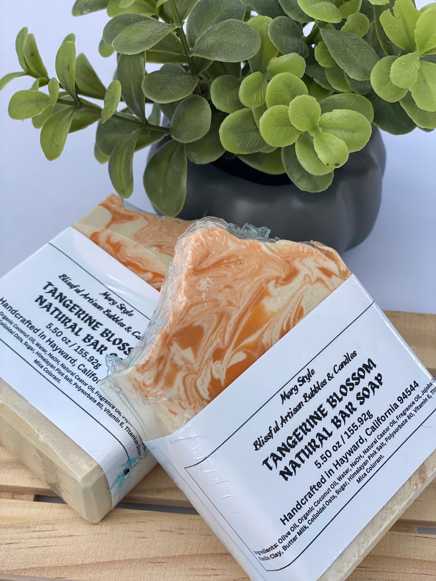 Tangerine Blossom Natural Soap Bar
