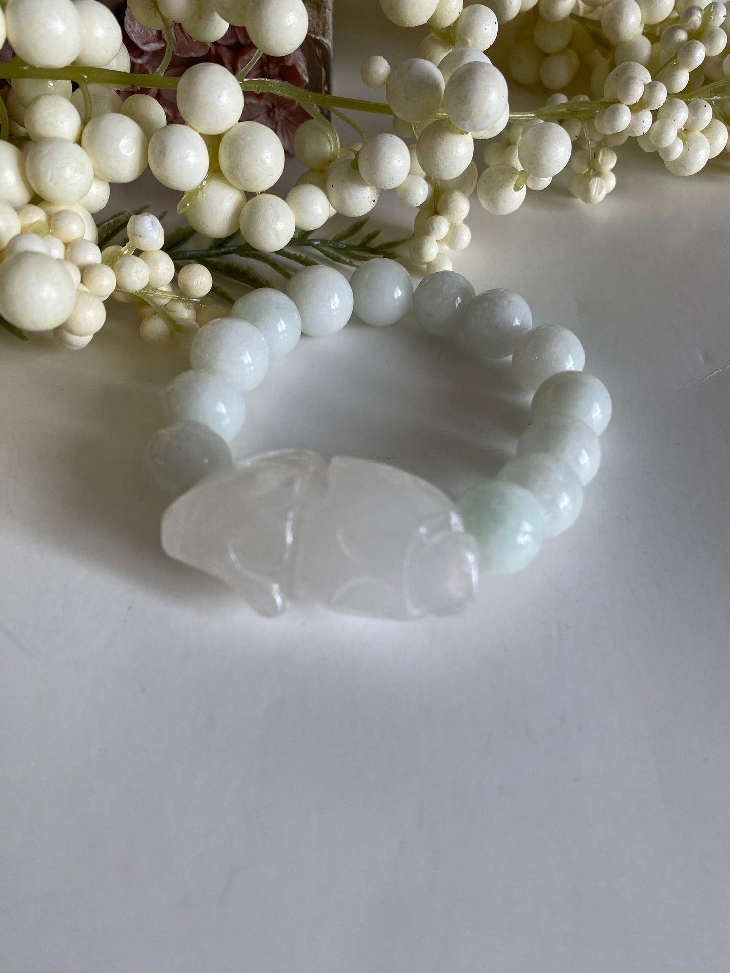 Dragon Jade beads bracelet