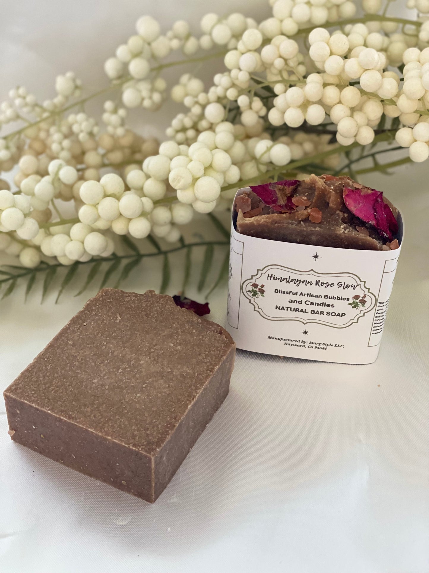 Himalayan Rose Glow All Natural Bar Soap