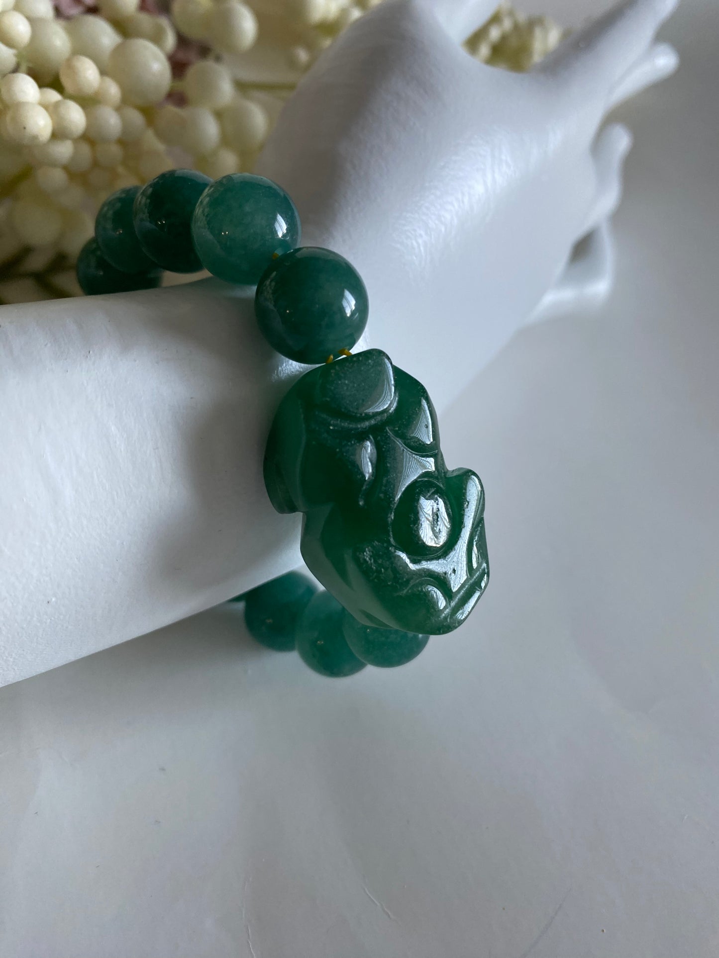 Dragon Jade beads bracelet