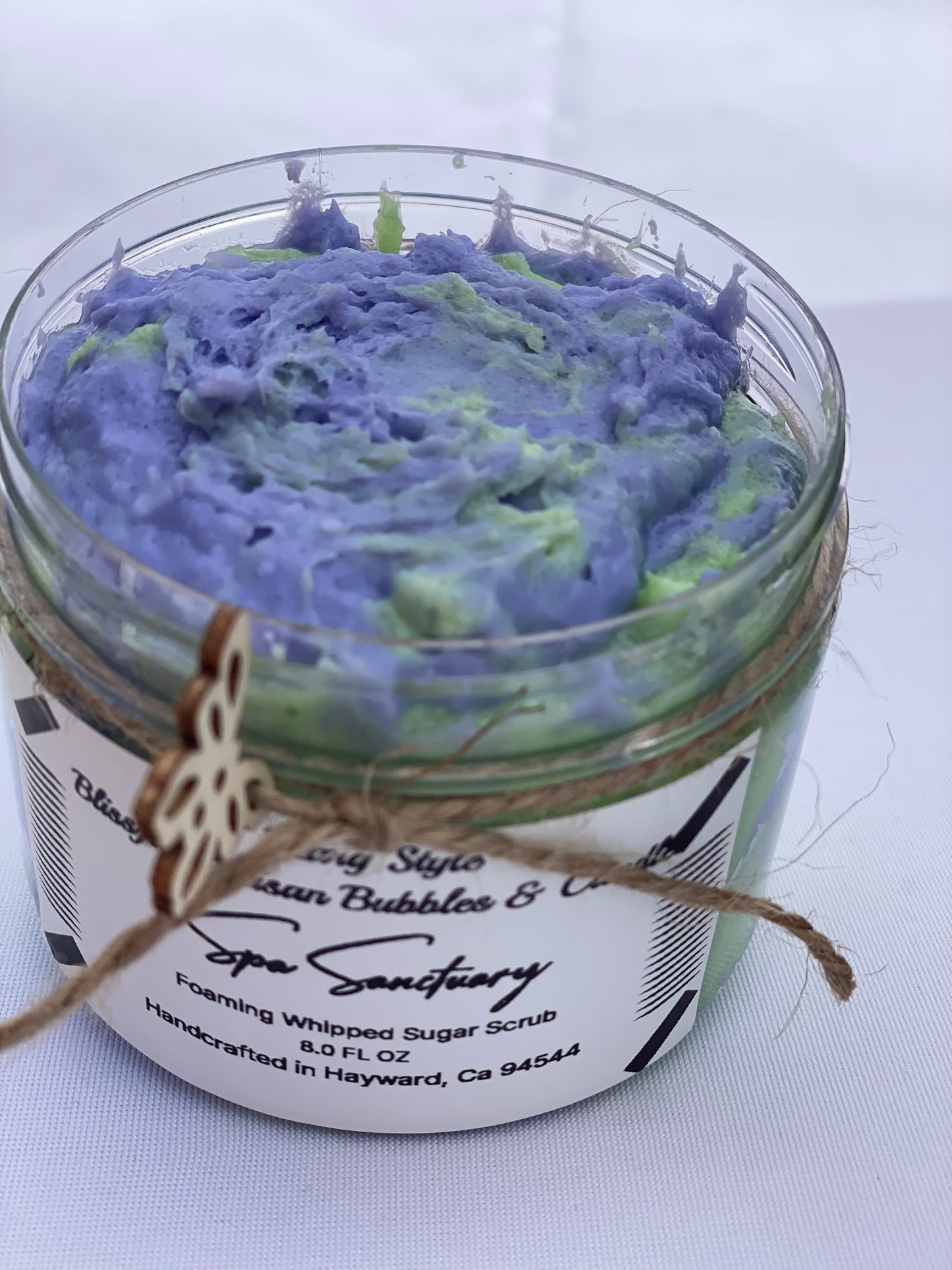Foaming Whipped Sugar Scrub 8 oz