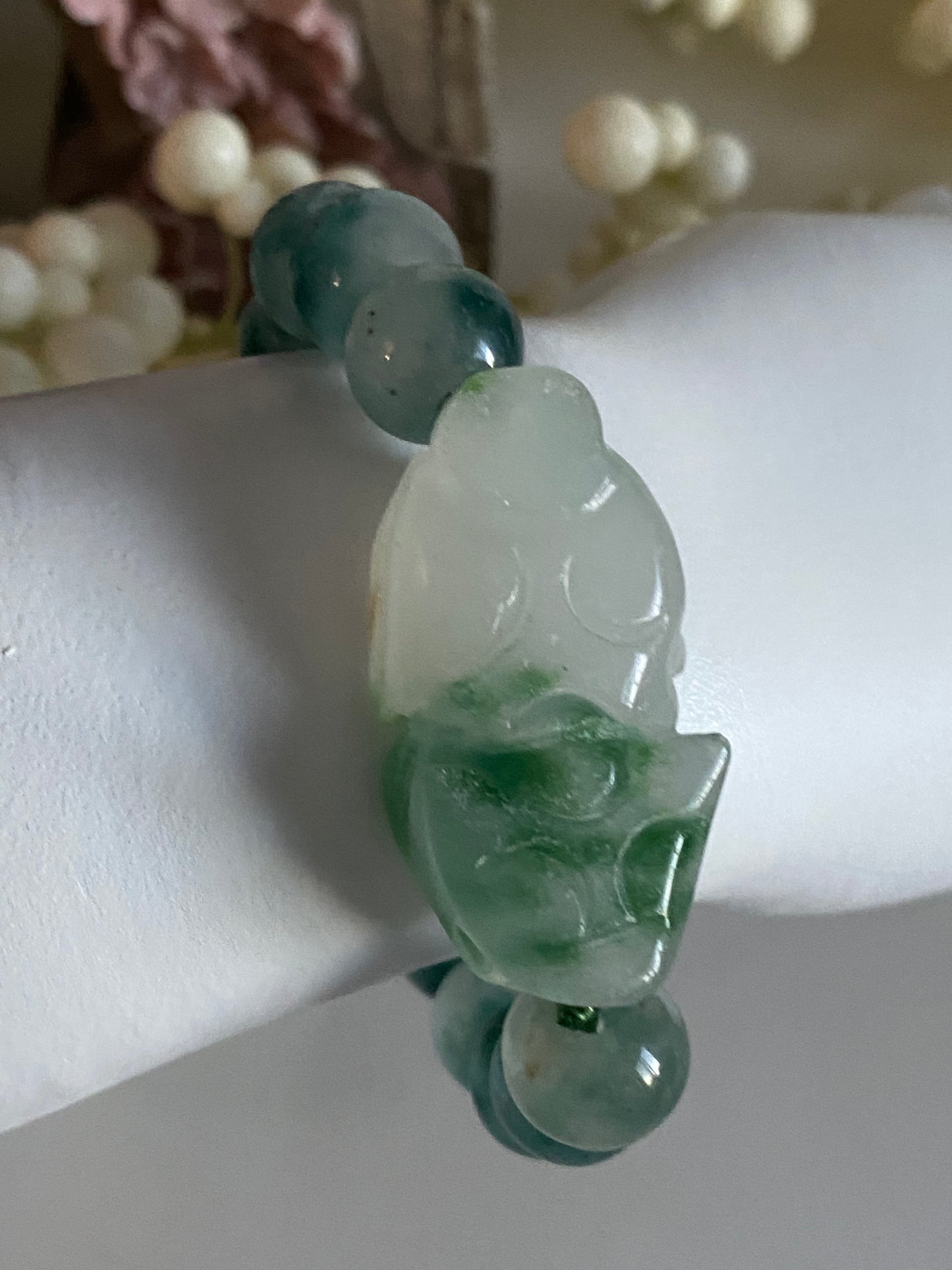 Dragon Jade beads bracelet