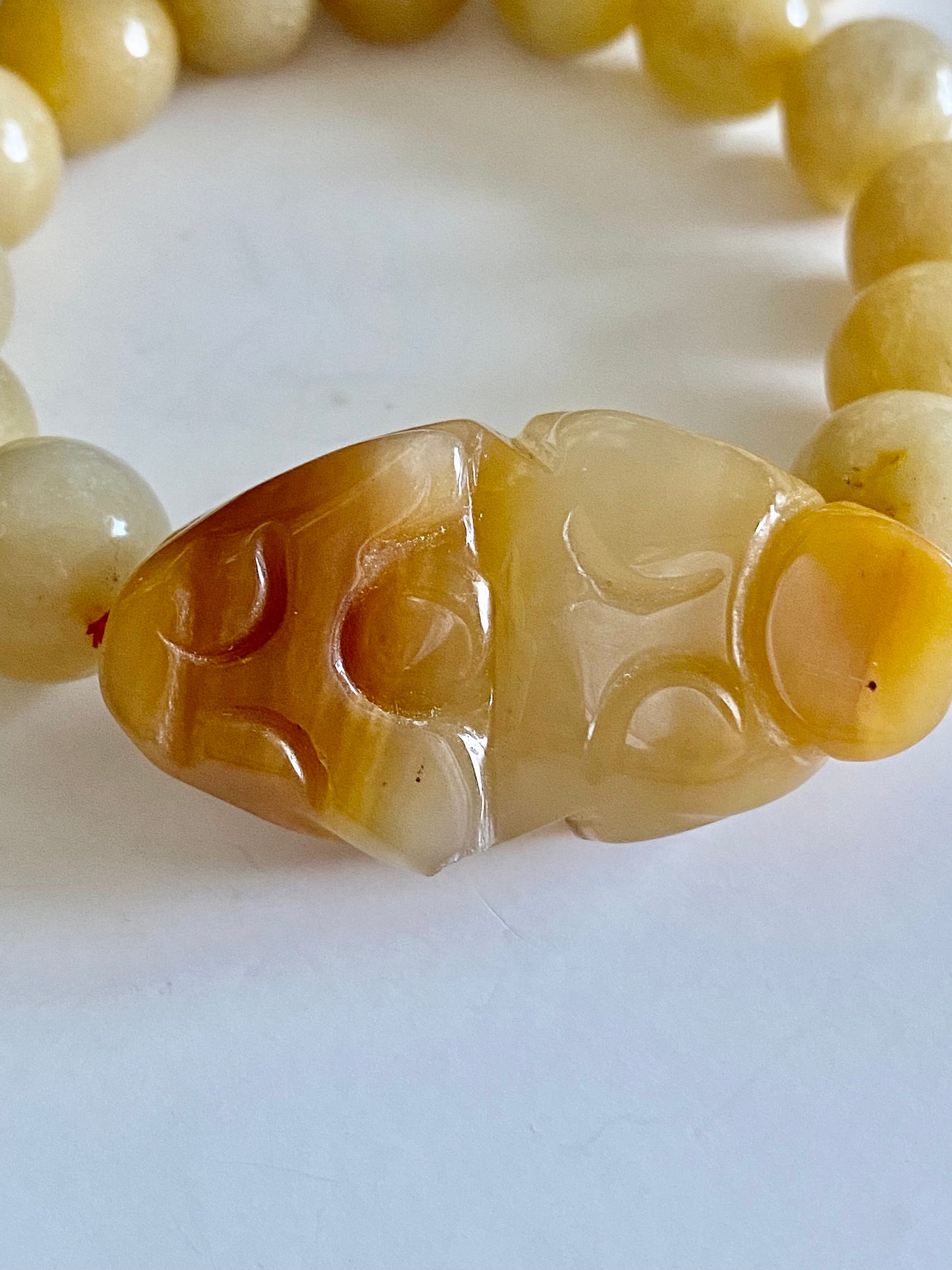 Dragon Jade beads bracelet