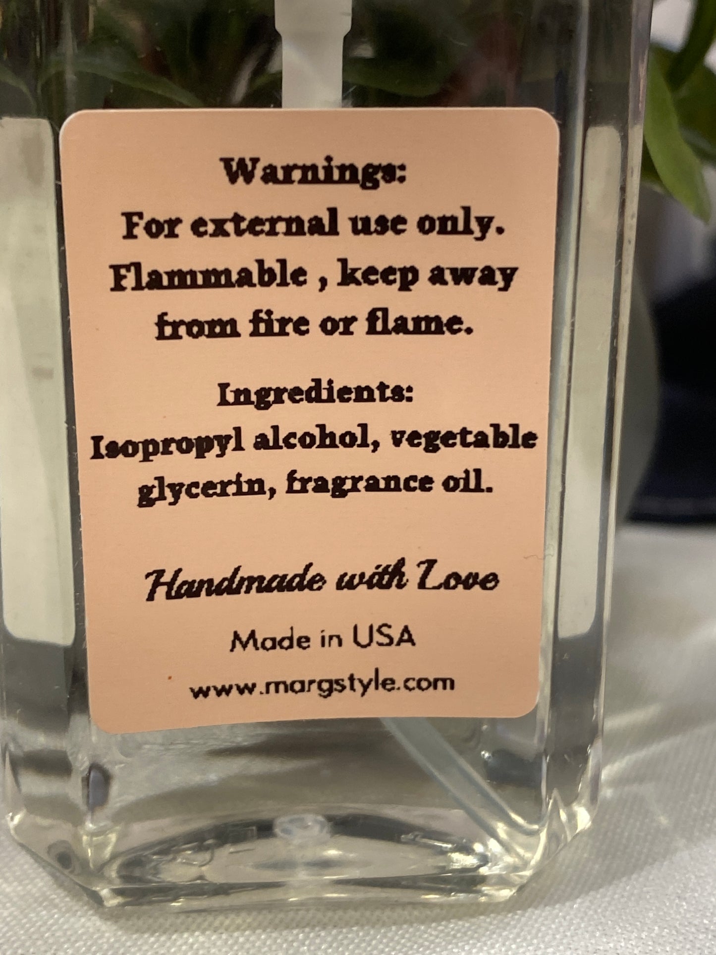 Grapefruit Sqeeze Alcohol Hand Sanitizer Spray