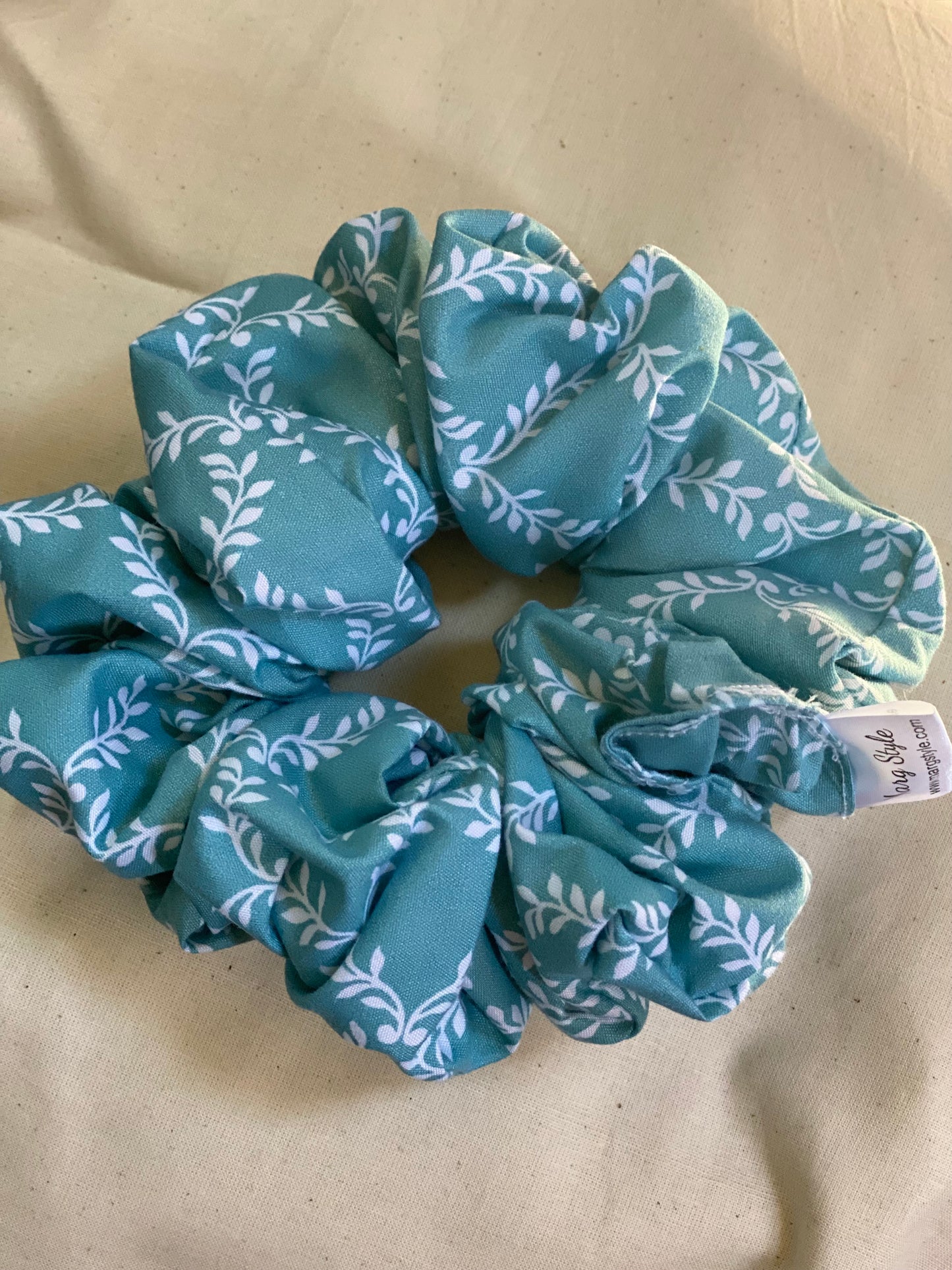 “Pacific Blue” Jumbo Scrunchie