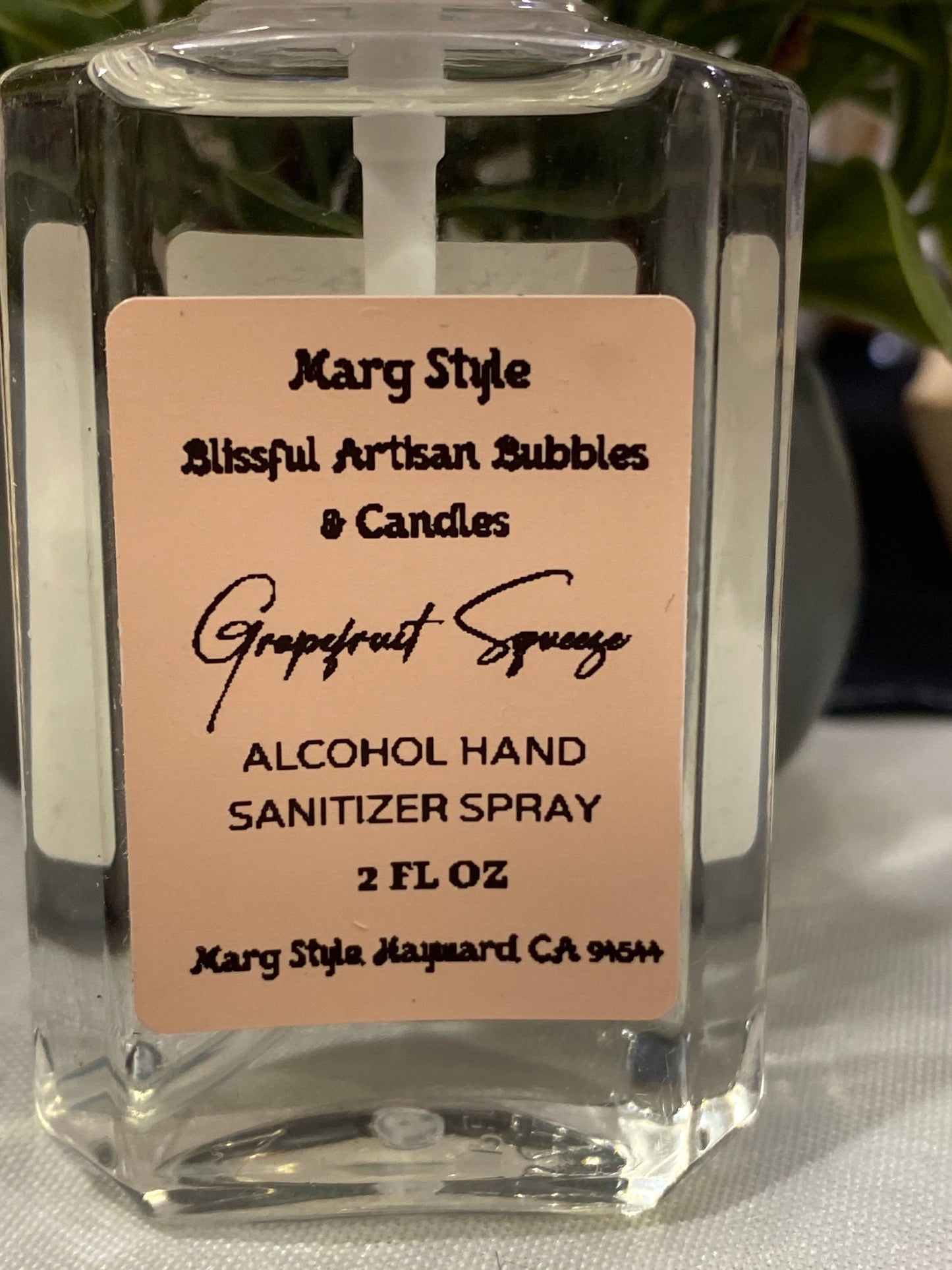 Grapefruit Sqeeze Alcohol Hand Sanitizer Spray