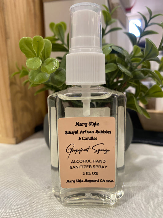 Grapefruit Sqeeze Alcohol Hand Sanitizer Spray