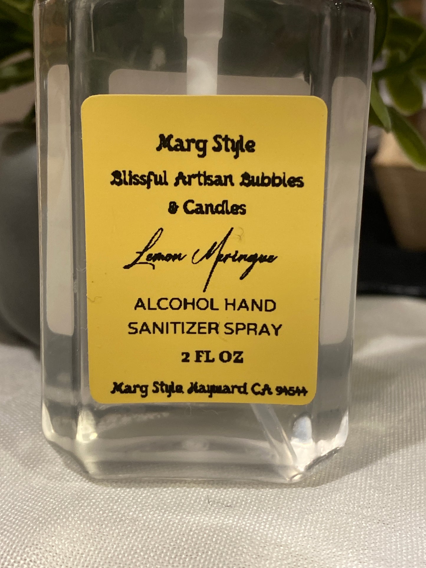 Lemon Meringue Alcohol Hand Sanitizer Spray