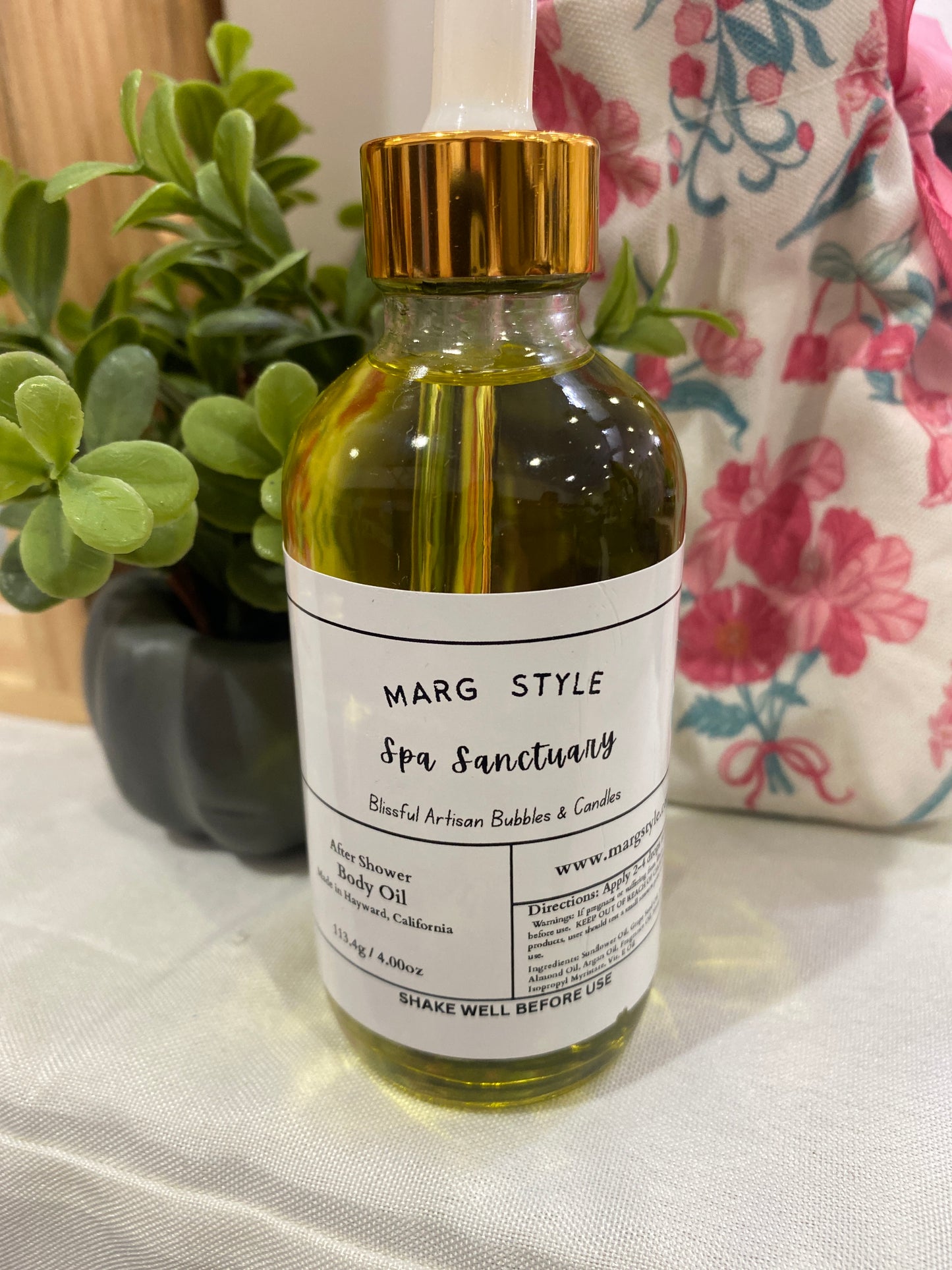 Spa Sanctuary After Shower Body Oil