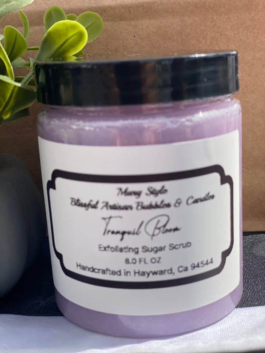 Tranquil Bloom                                     Exfoliating Sugar Scrub