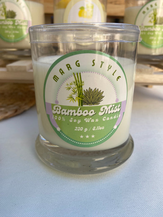 Bamboo Mist 230g / 8.11 oz. 100% Soy Wax
