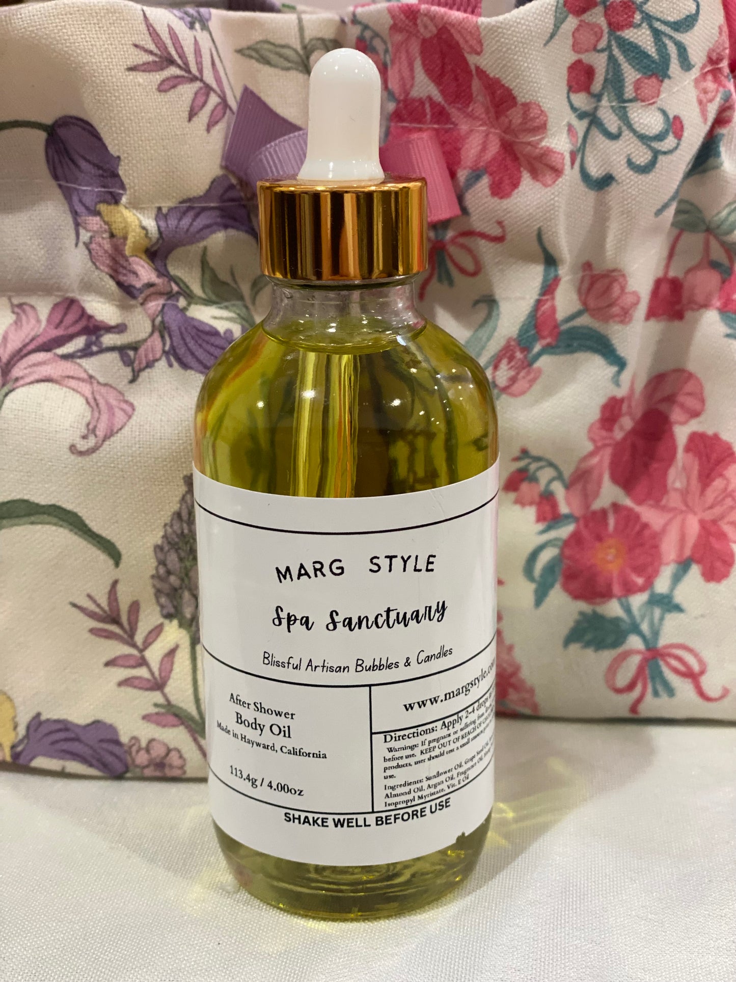 Spa Sanctuary After Shower Body Oil