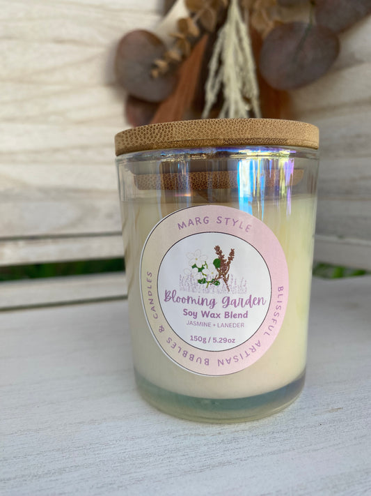 Blooming Garden Mini  100% Soy Wax. 150g / 5.29 oz