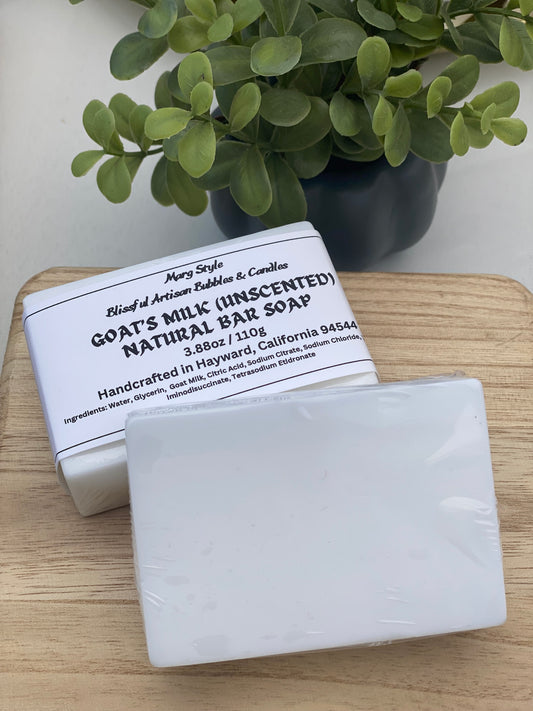 Glycerin Bar Soap Goat’s Milk (Unscented)