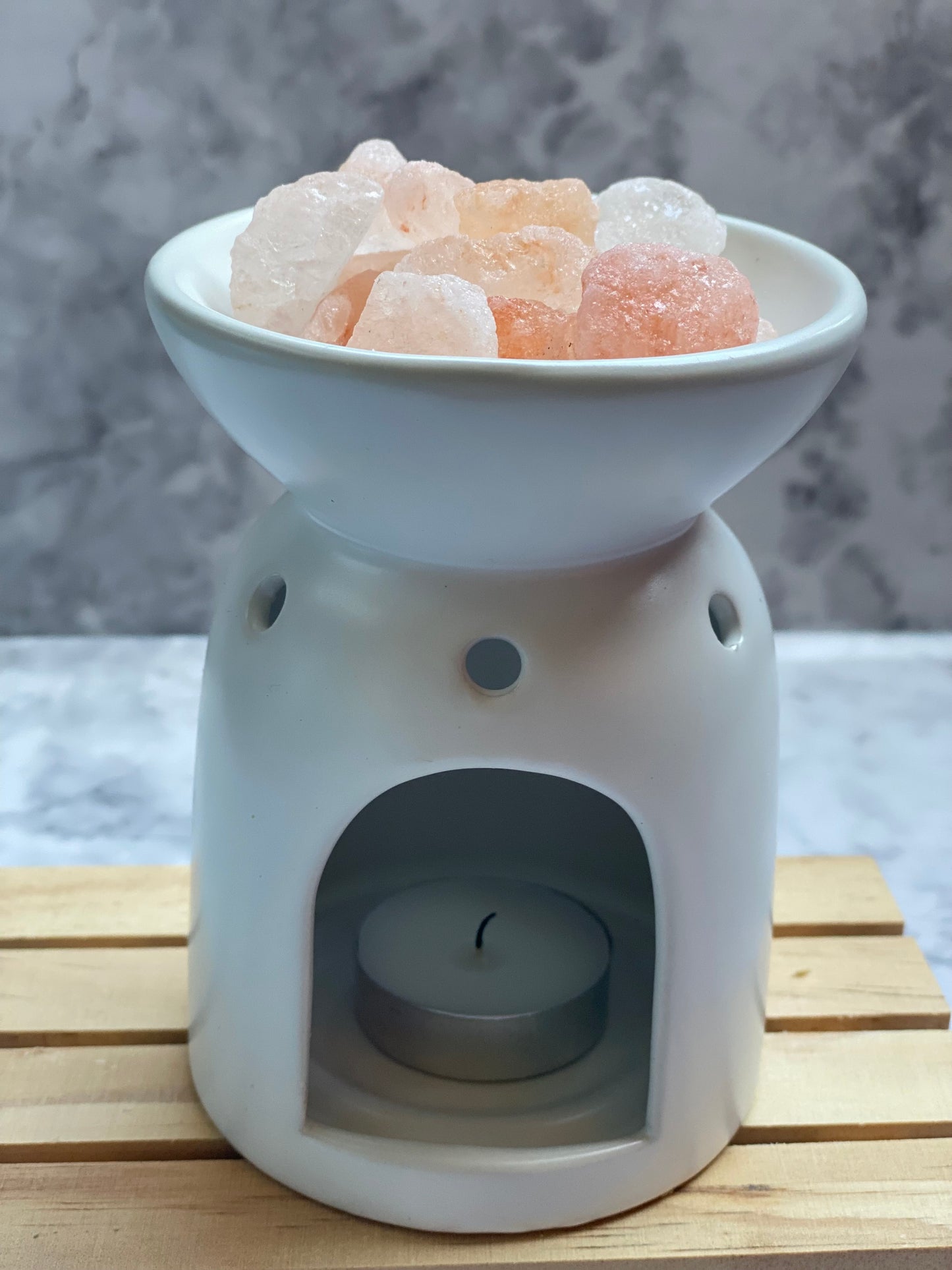 Air Purifying Himalayan Salt Crystals with Warmer