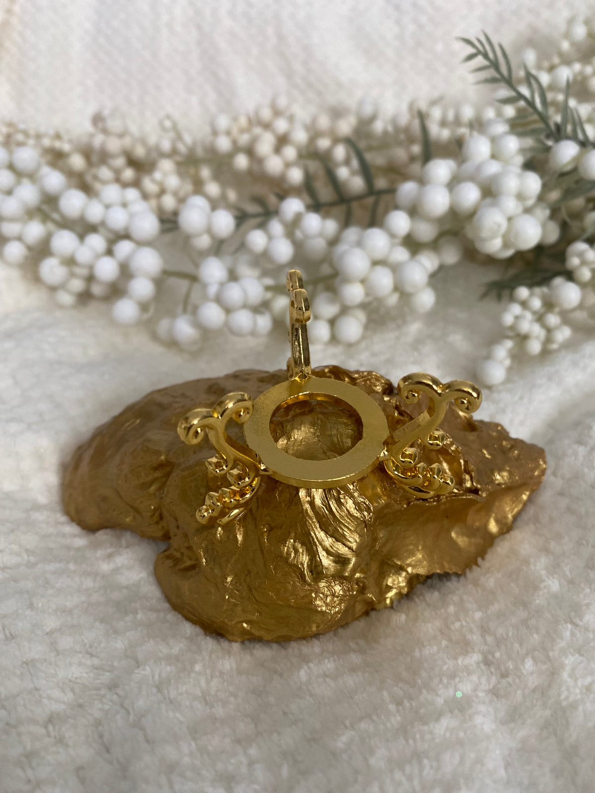 Oyster Shell Trinket Dish (Lavender)